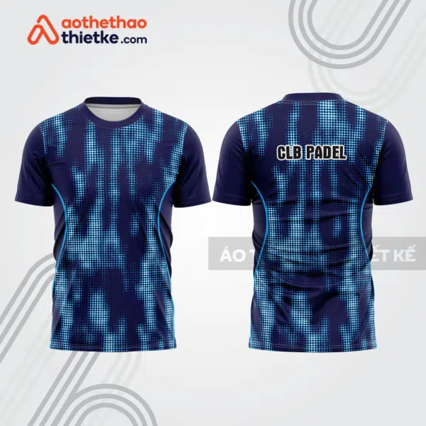 Mẫu thiết kế áo t-shirt đồng phục thi đấu padel đẹp pdb268