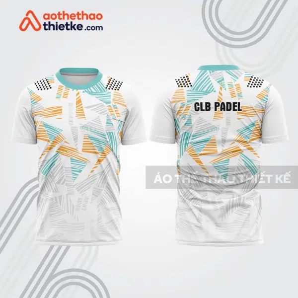 Mẫu thiết kế áo t-shirt đồng phục thi đấu padel đẹp pdb270