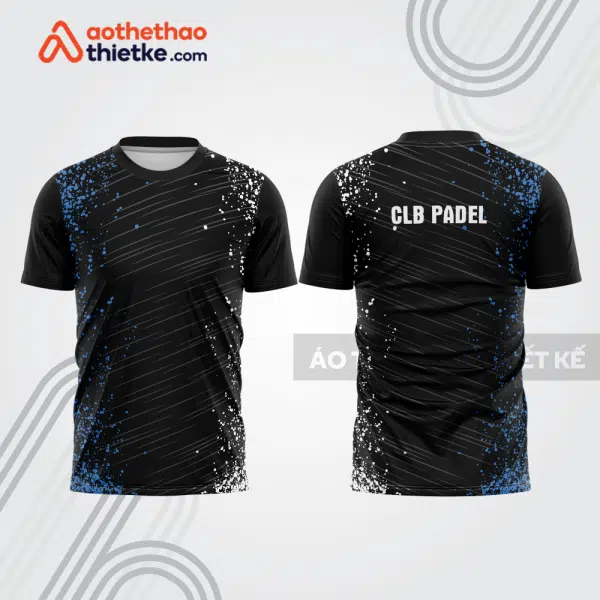 Mẫu thiết kế áo t-shirt đồng phục thi đấu padel đẹp pdb274