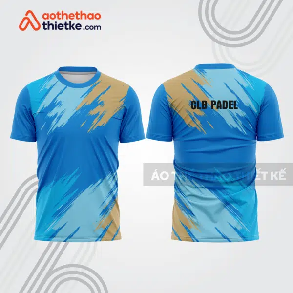 Mẫu thiết kế áo t-shirt đồng phục thi đấu padel đẹp pdb275