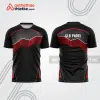Mẫu thiết kế áo t-shirt đồng phục thi đấu padel đẹp pdb279