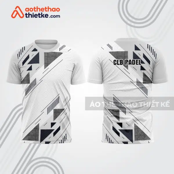 Mẫu thiết kế áo t-shirt đồng phục thi đấu padel đẹp pdb280