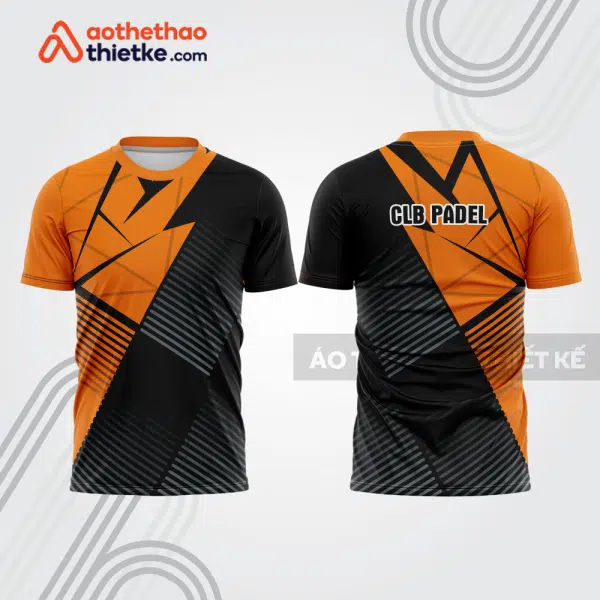 Mẫu thiết kế áo t-shirt đồng phục thi đấu padel đẹp pdb281