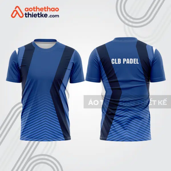 Mẫu thiết kế áo t-shirt đồng phục thi đấu padel đẹp pdb282