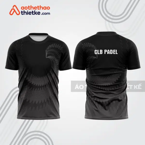 Mẫu thiết kế áo t-shirt đồng phục thi đấu padel đẹp pdb286