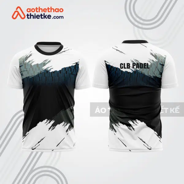 Mẫu thiết kế áo t-shirt đồng phục thi đấu padel đẹp pdb289
