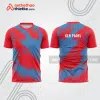 Mẫu thiết kế áo t-shirt đồng phục thi đấu padel đẹp pdb291