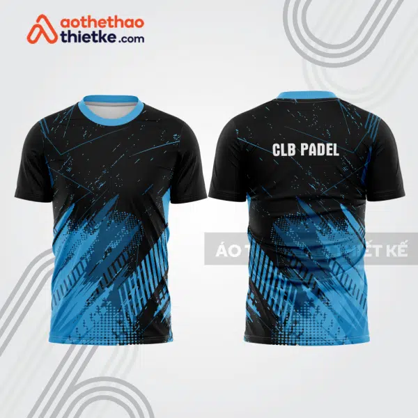 Mẫu thiết kế áo t-shirt đồng phục thi đấu padel đẹp pdb294