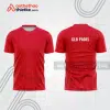 Mẫu thiết kế áo t-shirt đồng phục thi đấu padel đẹp pdb297