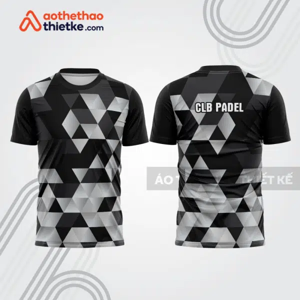 Mẫu thiết kế áo t-shirt đồng phục thi đấu padel đẹp pdb300