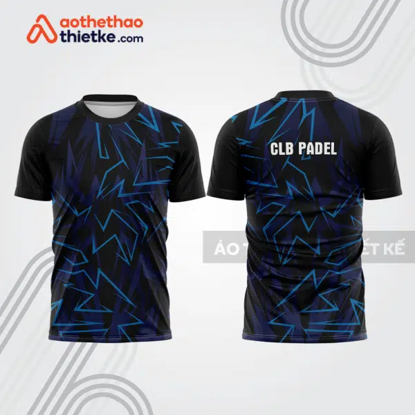 Mẫu thiết kế áo t-shirt đồng phục thi đấu padel đẹp pdb304