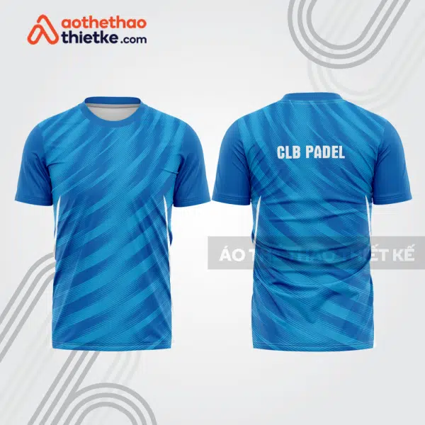 Mẫu thiết kế áo t-shirt đồng phục thi đấu padel đẹp pdb307