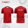 Mẫu thiết kế áo t-shirt đồng phục thi đấu padel đẹp pdb308