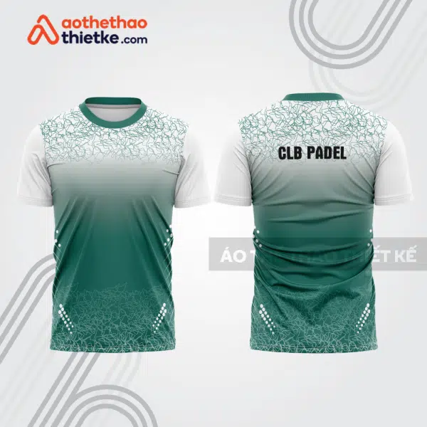Mẫu thiết kế áo t-shirt đồng phục thi đấu padel đẹp pdb314