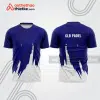 Mẫu thiết kế áo thể thao cổ tròn thi đấu padel đẹp pdb317