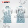 Mẫu thiết kế áo thể thao cổ tròn thi đấu padel đẹp pdb319