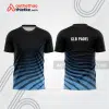 Mẫu thiết kế áo thể thao cổ tròn thi đấu padel đẹp pdb322