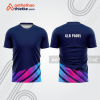 Mẫu thiết kế áo thể thao cổ tròn thi đấu padel đẹp pdb323