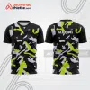 Mẫu thiết kế áo thể thao cổ tròn thi đấu padel đẹp pdb326