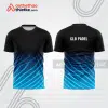 Mẫu thiết kế áo thể thao cổ tròn thi đấu padel đẹp pdb337