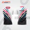 Mẫu thiết kế áo thể thao cổ tròn thi đấu padel đẹp pdb340