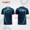 Mẫu thiết kế áo thể thao cổ tròn thi đấu padel đẹp pdb343