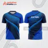 Mẫu thiết kế áo thể thao cổ tròn thi đấu padel đẹp pdb353