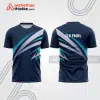 Mẫu thiết kế áo thể thao cổ tròn thi đấu padel đẹp pdb356