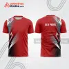 Mẫu thiết kế áo thể thao cổ tròn thi đấu padel đẹp pdb368