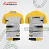 Mẫu thiết kế áo thể thao cổ tròn thi đấu padel đẹp pdb369