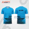Mẫu thiết kế áo thể thao cổ tròn thi đấu padel đẹp pdb370