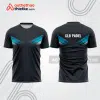 Mẫu thiết kế áo thể thao cổ tròn thi đấu padel đẹp pdb377