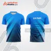 Mẫu thiết kế áo thể thao cổ tròn thi đấu padel đẹp pdb378
