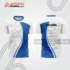 Mẫu thiết kế áo thể thao cổ tròn thi đấu padel đẹp pdb381