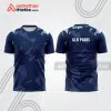Mẫu thiết kế áo thể thao cổ tròn thi đấu padel đẹp pdb384