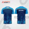 Mẫu thiết kế áo thể thao cổ tròn thi đấu padel đẹp pdb393