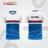 Mẫu thiết kế áo thể thao cổ tròn thi đấu padel đẹp pdb395