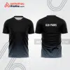 Mẫu thiết kế áo thể thao cổ tròn thi đấu padel đẹp pdb404