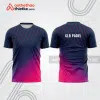 Mẫu thiết kế áo thể thao cổ tròn thi đấu padel đẹp pdb413
