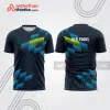 Mẫu thiết kế áo thể thao cổ tròn thi đấu padel đẹp pdb415