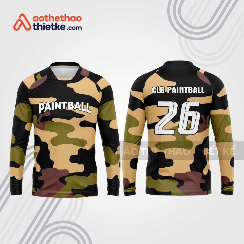 Mẫu thiết kế áo đồng phục CLB bắn súng sơn đẹp ss15