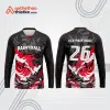 Mẫu thiết kế áo thể thao CLB bắn súng sơn đẹp ss153