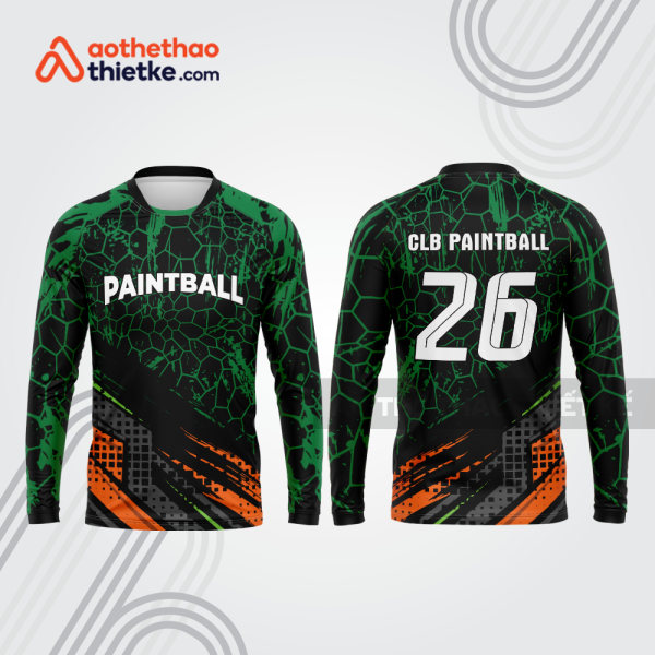 Mẫu thiết kế trang phục thể thao CLB bắn súng sơn đẹp ss189