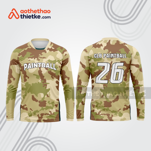 Mẫu thiết kế trang phục thể thao CLB bắn súng sơn đẹp ss213