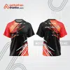 Mẫu thiết kế áo đồng phục t-shirt đua xe thăng bằng đẹp tba137
