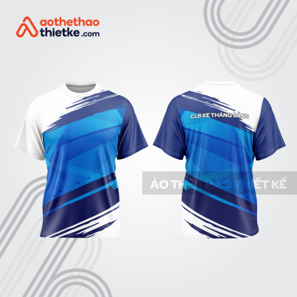 Mẫu thiết kế áo đồng phục t-shirt đua xe thăng bằng đẹp tba140