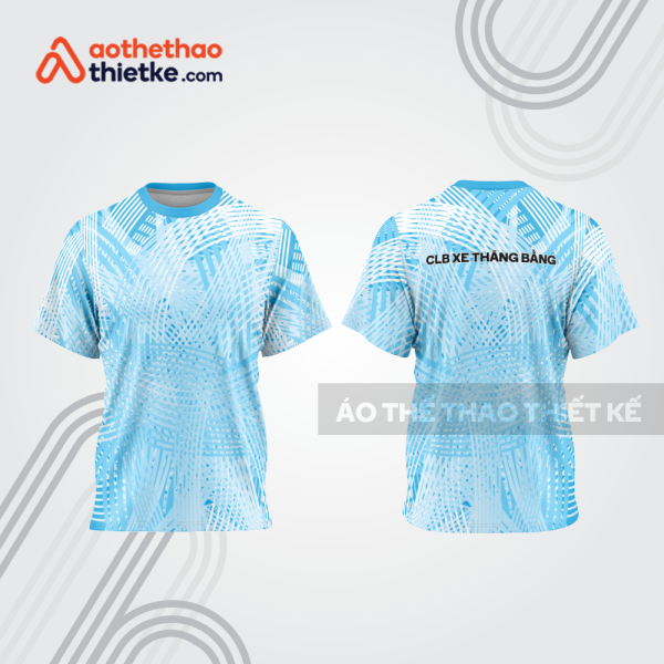 Mẫu thiết kế áo đồng phục t-shirt đua xe thăng bằng đẹp tba143