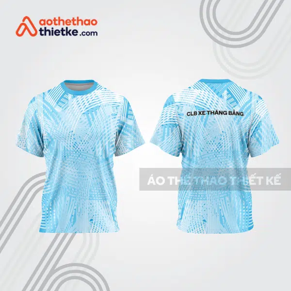Mẫu thiết kế áo đồng phục t-shirt đua xe thăng bằng đẹp tba143