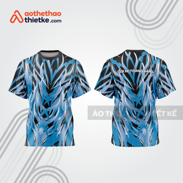 Mẫu thiết kế áo đồng phục t-shirt đua xe thăng bằng đẹp tba145