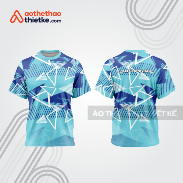 Mẫu thiết kế áo đồng phục t-shirt đua xe thăng bằng đẹp tba146